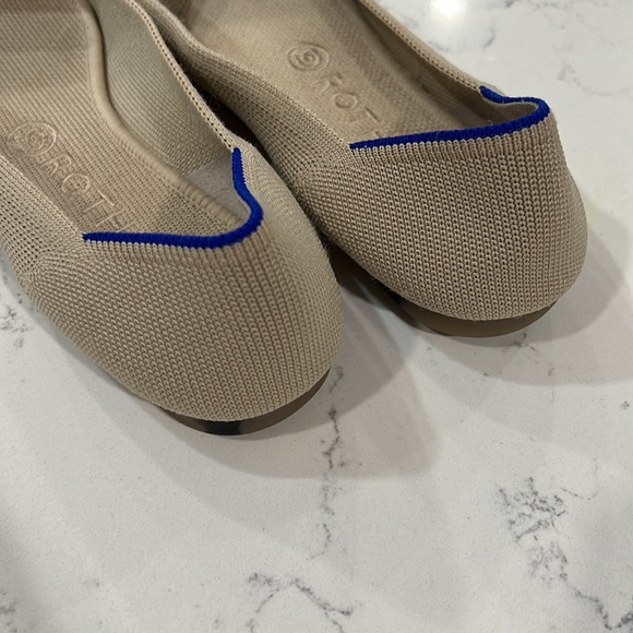 Rothy's Tan Loafers Classic Flats - Picture 3 of 7